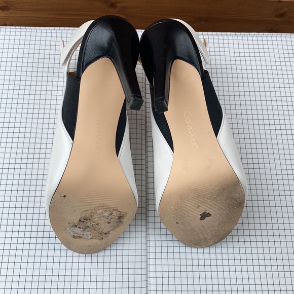 Calvin Klein open toe ankle heels - Picture 7 of 7
